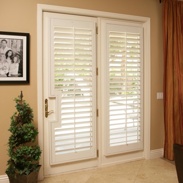 Patio French Door Shutters Clearwater